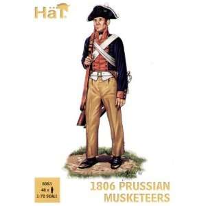    Napoleonic 1806 Prussian Musketeers (48) 1/72 Hat: Toys & Games