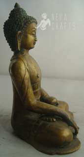 Antique Bronze Shakyamuni Buddha Statue  