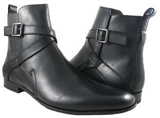New Kenneth Cole Mens Board Member Black Ankle Boot US Sizes  
