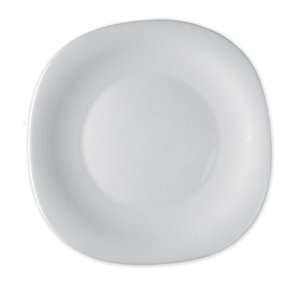   Square White Glass Dinner Plate By Bormioli Rocco: Kitchen & Dining