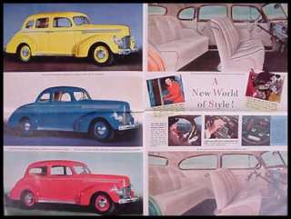 1939 Studebaker Champion Color Brochure  