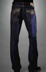 True Religion Men Ricky Studs Body Rinse Jeans 29  
