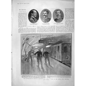   : 1903 SMITH SCHIEL ROLLAND UNDERGROUND RAILWAY PARIS: Home & Kitchen