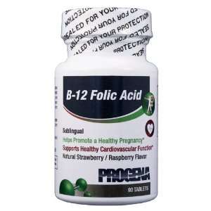   Progena Meditrend B 12 Folic Acid Sublingual