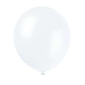  White 12 Latex Balloon 15 Count