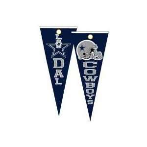  Dallas Cowboys Stuck On Traditions Pennant 2 Sided Wool 