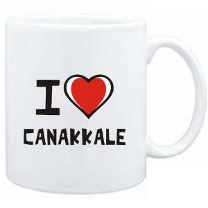  Mug White I love Canakkale  Cities: Sports & Outdoors