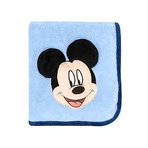  Disney Mickey Mouse 3D Toddler Blanket: Baby