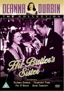 His Butlers Sister NEW PAL Classic DVD Deanna Durbin  