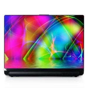 Laptop Computer Skin Dell PC HP Colorful Swirls #004  