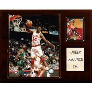  NBA Hakeem Olajuwon Houston Rockets Player Plaque