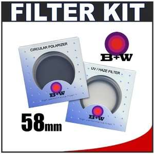   Polarizer Filter for Canon, Nikon, Olympus & Pentax Lenses with 58mm