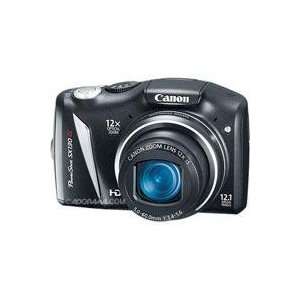  Canon PowerShot SX130IS,   Black   Refurbished: Camera 