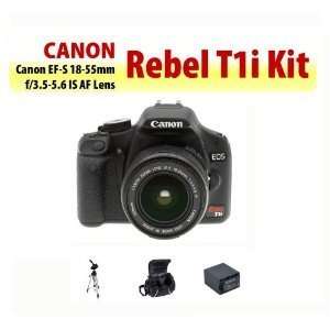  Canon EOS Rebel T1i Digital SLR Camera Kit with EF S 18 