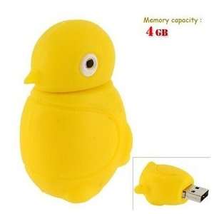  4GB Bird USB Flash Drives (Yellow): Electronics
