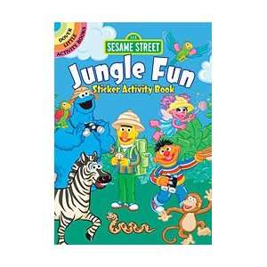  Sesame Street Jungle Fun Sticker Activity Book: Arts 