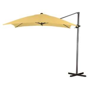   Umbrella 8 x 8 Stainless Steel Cantilever Market Umbrella: Patio