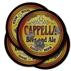  Cappella Beer and Ale Coaster Set: Kitchen & Dining