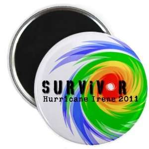  SURVIVOR 2011 Hurricane Irene 2.25 inch Fridge Magnet 