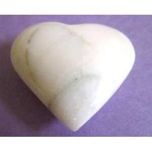  : Manganocalcite Stone Carved and Polished As Heart: Everything Else