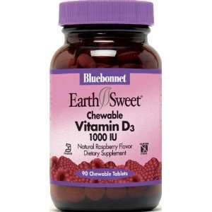  Earth Sweet Chewable Vitamin D3: Health & Personal Care