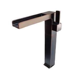  Cascada Waterfall Vessel Faucet   Oil Rubbed Bronze: Home 