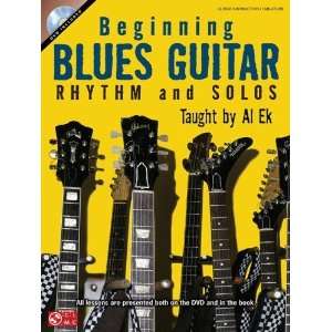  Beginning Blues Guitar Rhythm and Solos (Book/Dvd 