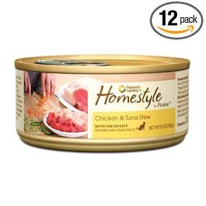 Prairie Homestyle Chicken & Tuna Stew Canned Cat Food by Natures 