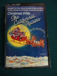 The California Raisins Christmas Cassette #464  