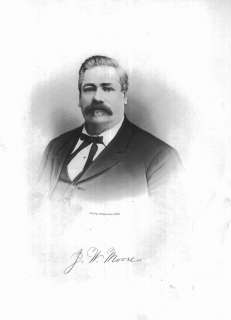 JOHN WILLIAM MOORE, Stauffer, Greensburg, Pa engraving  