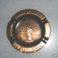 Vintage Statue of Liberty New York ashtray souvenir  