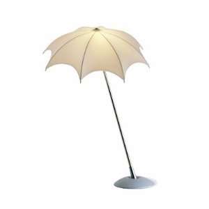 Umbrella Table Lamp Size Small, Color Silver 