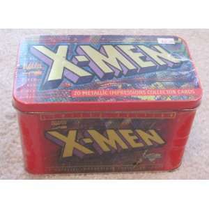    Marvel Comics X Men Metallic Impression Cards Toys & Games