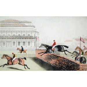  Steeplechase Pl2 Etching Laporte, George Henry Reeve, R GA W Horse 
