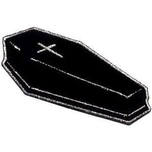  Casket Iron On Embroidered Patch p312 
