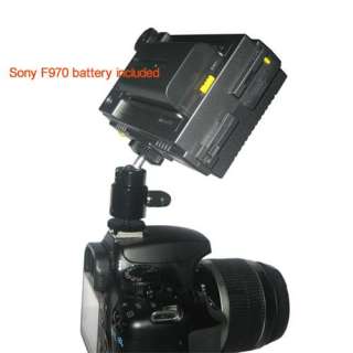 HDV Z96 96 LED Video Light for Canon 5D 7D DV Camera Camcorder+Sony 