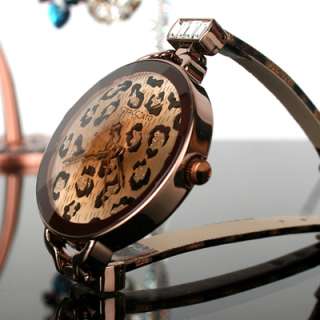 STACCATO ST 237]Luxurious LEOPARD dress wristwatch, Unique diamond 