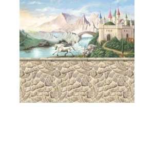    Wallpaper 4Walls Kids Value Murals Castle H2148PM