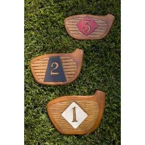  Golf Club Stepping Stones set of 3 item 1108