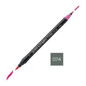   Graphic Twin Tip Brush Marker Pen 074 Cool Grey 11