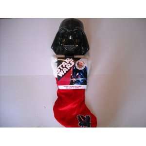  Star Wars Darth Vader Helmet Holiday Stocking with Sound 