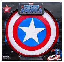 Captain America Superhero Deluxe Metal Shield Disguise Marvel  