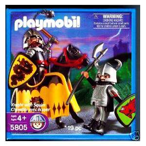 Playmobil 5805 Knight with Squire Set Brand NEW  