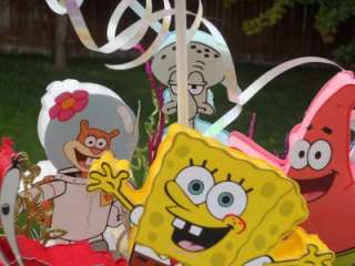 Spongebob Squarepants Bikini Bottom Cake Topper Birthday Party 