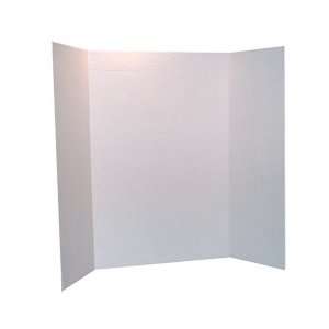   Project Display Board White 36x48 730 190 Pack Of 2: Office Products