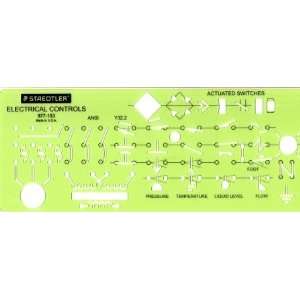  Staedtler Electrical Controls Template