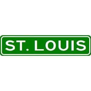  ST. LOUIS City Limit Sign   High Quality Aluminum Sports 