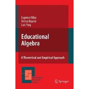   Educational Algebra Eugenio/ Puig, Luis/ Rojano, Teresa Filloy Books