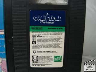 Garfield Christmas VHS 086162286636  