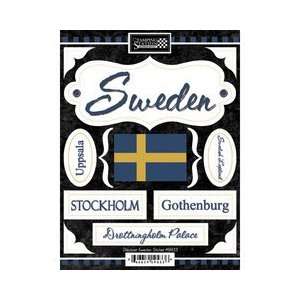  Scrapbook Customs   World Collection   Sweden   Cardstock 
